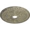 Ekena Millwork Bristol Ceiling Medallion (Canopies up to 3 7/8"), 23 1/2"OD x 3 7/8"ID x 1"P, Castle Stone Crackle CM23BICSC - alternate 4